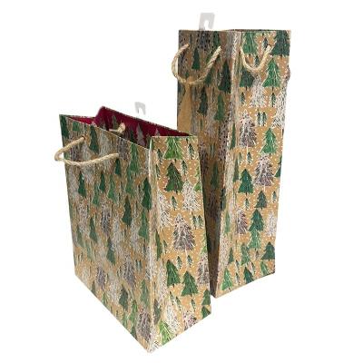 China Recycled Materials Wholesale Custom Clothing Small Large Paper Bags Mall Shopping Bag Kraft Paper Tote Bag for sale