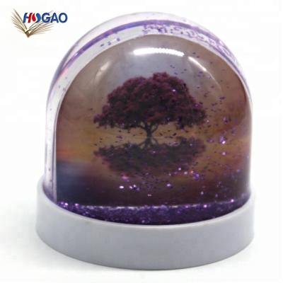 China Wholesale Custom Photo Frame DIY Glitter Picture Frame Europe Logo Picture Insert Funny Blank Snow Globe Halloween Picture Frames for sale