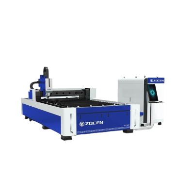 China Water-cooled Fully enclosed high precision and high quality IPG Raycus MAX nLIGHT CNC metal plate fiber laser cutting machine for sale