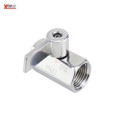 China Safe and Durable Good Quality Easy Installation Stainless Steel 304 316 1/4