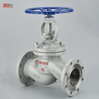 China Safe And Durable High Pressure API 316 Corrosion Resistant High Temperature ANSI Standard 150LB 300LB 304 JIS 10K-20K 1.6mp WCB Manual Flanged Ball Valve for sale