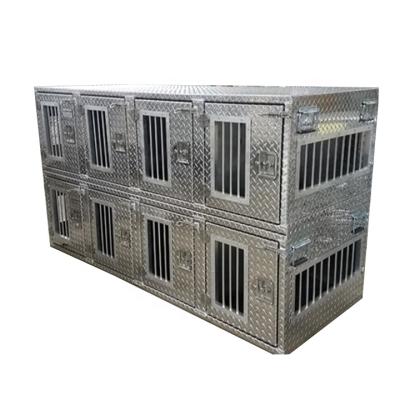 China Aluminum Dog Box Low Price Durable And Cold Resistant Dog Box for sale