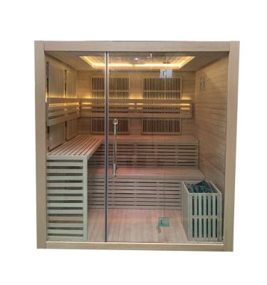 China Indoor Sauna Steam Dryer Deluxe Dual Use Far Infrared and Computer Control Panel and Wet Customized for sale