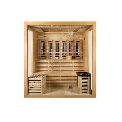 China Hot Selling Computer Control Panel 4 Piece High Quality Far Person And Sauna Steamer Can Be Customized for sale