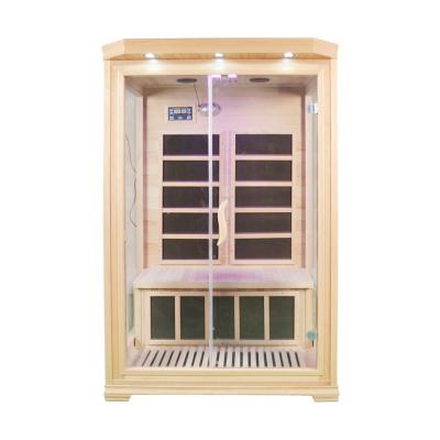 China 2 Person Modern Far Infrared Hemlock Infraspa Sauna Sauna Room for sale