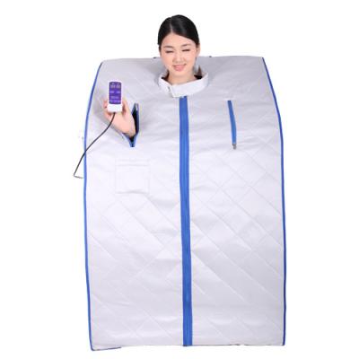 China Computer Control Panel Family Use 1 Person Portable Infrared Sauna for sale