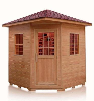 China Ceramic Fiber Wood Carbon Red Cedar Computer Control Panel Hemlock Sauna Outdoor Room for sale