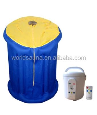 China Saturated Steam Inflatable Portable Steam Sauna for sale