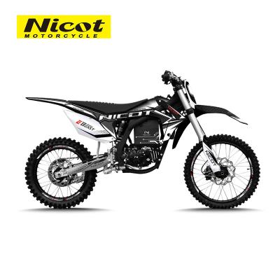 China Nicot eBeast Moto PP Plastic+Steel Chassis Best Super Power Sport 12kw Electric Motorcycle For Enduro Dirt Bikes for sale