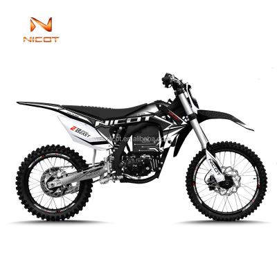 China Chinese Electric Dirt Bike 12KW Power Motocross Bike Normal Nicot E-beast PP Plastic+Steel Chassis Bike Motorcycle for sale