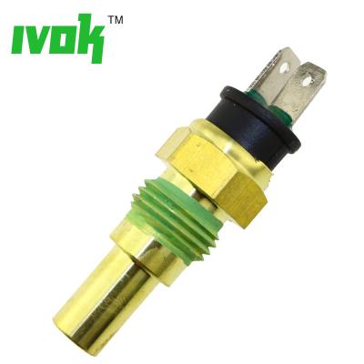 China Heavy Duty Brass Sensor Excavator Water Fuel Temperature Temp Switch For Hyundai D6AB AeroTown AeroCity 540 94650-72400 for sale