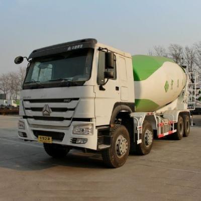 China 9.726L Engine Capacity National Heavy Duty Truck HOWO 8X4 Concrete Mixer Truck for Your for sale