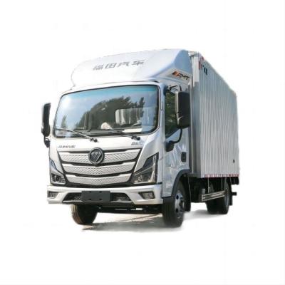 China Beiqi Foton 158HP 4X2 4.14m Single-Row Van Light Truck Stock Hot Fukuda Omark S1 Chang Ying Version for sale