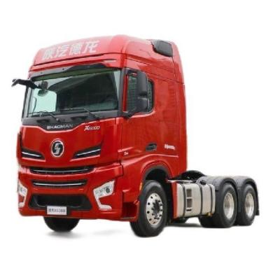 China Shaanxi Qi Delong X6000 6X4 4X2 6X2 CNG LNG Tractor with ABS and Normal Cruise Control for sale