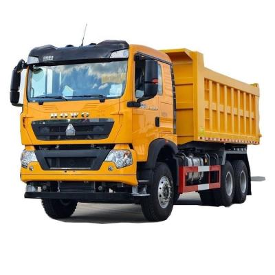 China Weichhai Motor 400 PS 6X4 6,3m Dump Truck für 2 Passagiere im National Heavy Duty Truck zu verkaufen