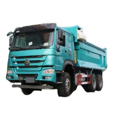 China Low-Priced Second-hand HOWO 6X4 Dump Trucks with 10-15T Gross Vehicle Weight for sale