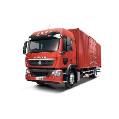 China Automatische SINOTRUCK HOWO TX 250 pk 4x2 6,8 meter Warehouse Grid Truck in uitstekende staat Te koop