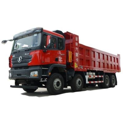 China Shacman Delon X3000 550hp 8X4 8.8m Dump Trucks with Cargo Tank Dimension 8.8*2.35*1.5m for sale