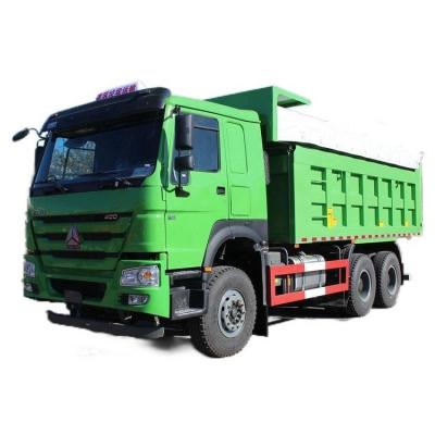 China 360° Rear Camera Professional Sinotruk HOWO Heavy Truck 400 HP 6X4 6 Meters Dump Trucks for sale