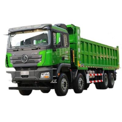 China 2 Passengers Dump Truck Dumper Truck Tipper Truck Shacman Delon X3000 460 HP 8X4 8 m for sale