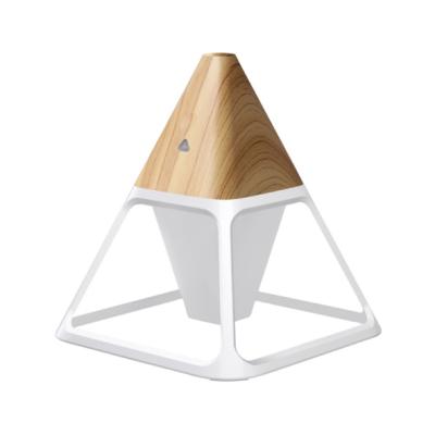 China Dropship New Design Mini Triangle Humidifier Outdoor Seven-color LED Light Intelligent Desktop Air Humidifier for sale