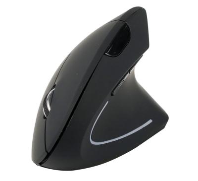 China 3D Wireless Vertical Ergonomic Optical Mouse, 800,1000,1200, 1600 DPI, 6 Buttons for Laptop,Desktop,PC,Black Mouse for sale