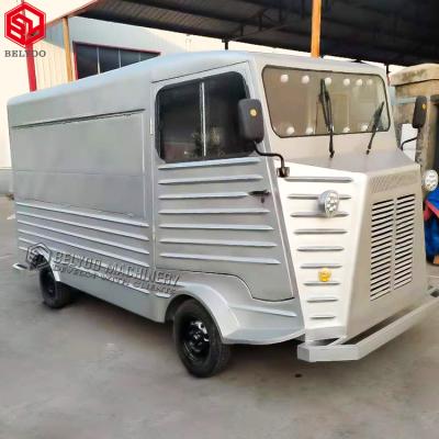 China Vegetable Processing Plant Hot Sale Ice Cream Truck Coffee Carts Mobile Truck Electric Vintage Hot Dog Bar Beer Kitchen Food Truck for sale