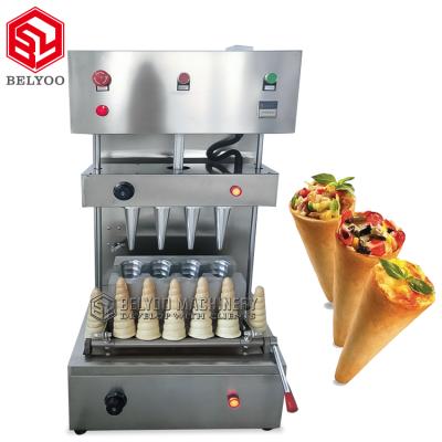 China Restaurant Used Bread Cone Machine Cup Cake Cone Oven Tunnel Oven Kono Pizza Making Forming Machine for sale