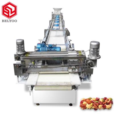 China Energy Bar Snack Protein Peanut Candy Bar Equipment Energy Muesli Brittle Bar Making Cereal Bar Machine for sale