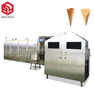 China Mini Sugar Cone Maker Energy Saving Ice Cream Machine Waffle Cone Sugar Cones Making Machine for sale