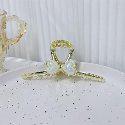 China Wholesale Updo Korean Women Large Size Metal Hair Clips Claw Accessories Vintage Rhinestone Bowknot Hair Claw Clip For Girls for sale