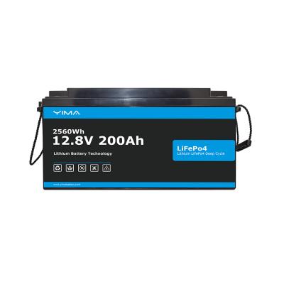 China BMS 12.8V 200ah 280ah Batería de litio para el coche de golf 2560Wh en venta