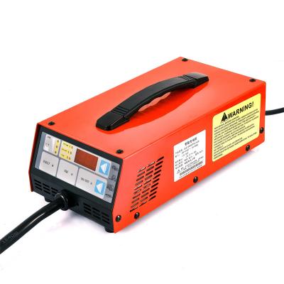 China Red Iron Shell 40A 48V Lithium Battery Charger ROHS Approval Model E25 for sale