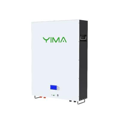 China LiFePO4 100Ah 200Ah 10Kwh Bateria de armazenamento de energia doméstica Com 56-58V de carregamento à venda