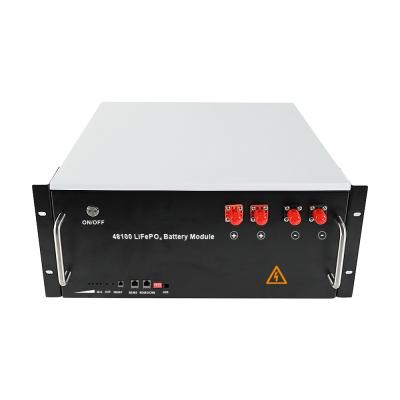 China 51.2v 100ah 5.12kwh Rack Mount Zonnebatterij Residentiële Lithium Ion Batterij Te koop