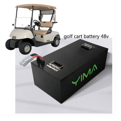 Китай 200ах 100ах 48в Golf Cart Литийная батарея Lifepo4 Golf Cart Батарея Долгий цикл жизни продается