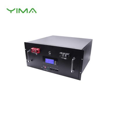 China Customized 200Ah 48v Rack Mount Lithium Battery 10kWh For Solar System for sale