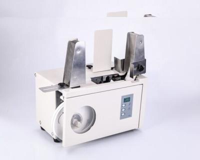 China CROSS BINDING MACHINE Mini Desktop Currency Note Packer Bundling machine/Packing Bank Note for sale