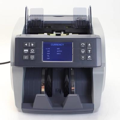 China FMD-880 Dual CIS bill counter and sorter USD EUR GBP DOP mix value counter mixed denomination bill counter for sale