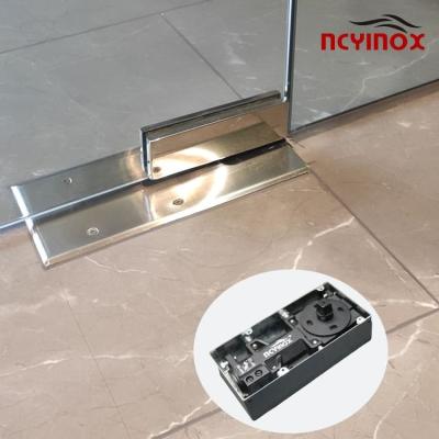 China Modern Glass Door Closer Machine Hydraulic Heavy Duty Spring Floor Hinge for sale