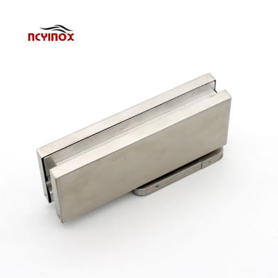 China Contemporary Aluminum Adjustable Hydraulic Floor Spring Hollowing Non Concealed Wooden Floor Door Hinge for sale