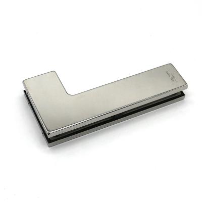 China Modern Stainless Steel Flange Patch Door Fitting Tempered Glass Door Accessories for sale