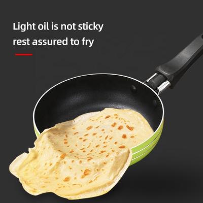 China Good Quality Cookware Stainless Steel Cooking Pan Induction Cooker Mini Fry Pan Nonstick Frying Pans for sale