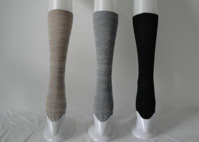 China Angora Wool Soft Knee High Tube Socks with Fashion Design For Ladies for sale