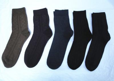 China Soft Warm Plain Wool Mens Work Socks Colorful With Hand Link Toe for sale