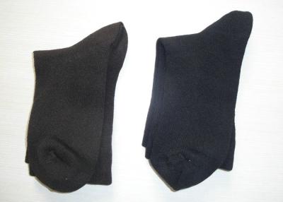 China Breathable Grey Cotton Mens Work Socks , Mens Thermal Socks With Hand Link for sale