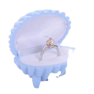 China Children's Mini Jewelry Box Small Of The Shell Princess Lovely Pilou Rose Box Ring Handmade Creative Jewelry Toy for sale