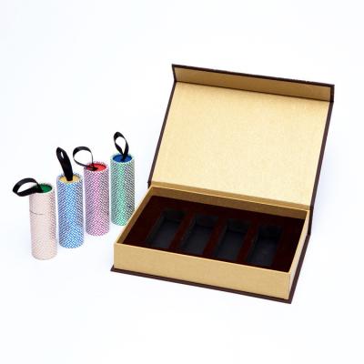 China Best Price Recyclable Elegant Cardboard Tea Display Presentation Red Tea Packaging Box for sale