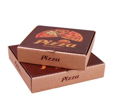 China Factory Wholesale Empty Recyclable Mini Biodegradable Box Carton Cheap Pizza Packing Box for sale