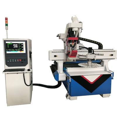 China Hotels 1224 Wood CNC Machine 1325 1530 2030 Size ATC CNC Router For Woodworking for sale